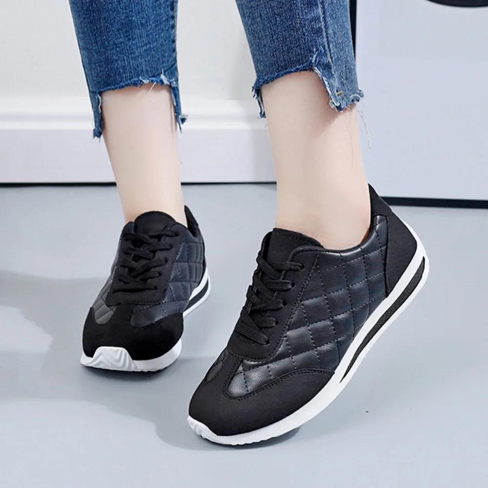 Fashion Women's Sneakers 2024 Spring New Ladies Vulcanize Shoes Outdoor Running Walking Female Shoes Comfort Lightweight Sneaker