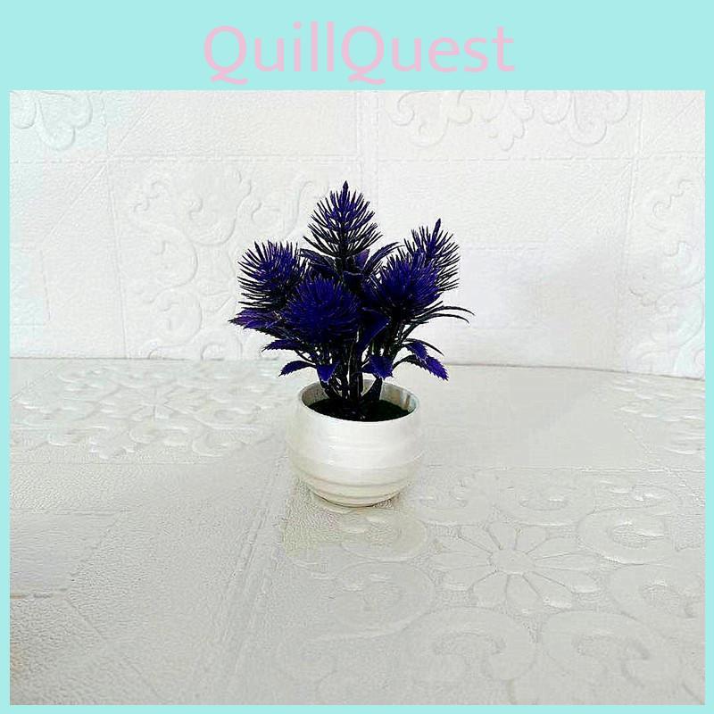 Simulation Grass Pinecone Small Bonsai For Household And Decoration Tabletop