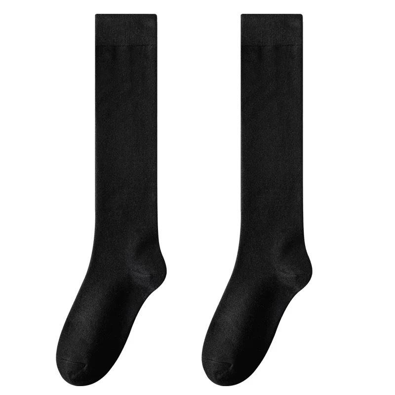 Damen Überknie Kompressionsstrümpfe - Elastisch, Wadenlang, Postpartale Unterstützung, Herbst/Winter Baumwolle Nahtloses Design