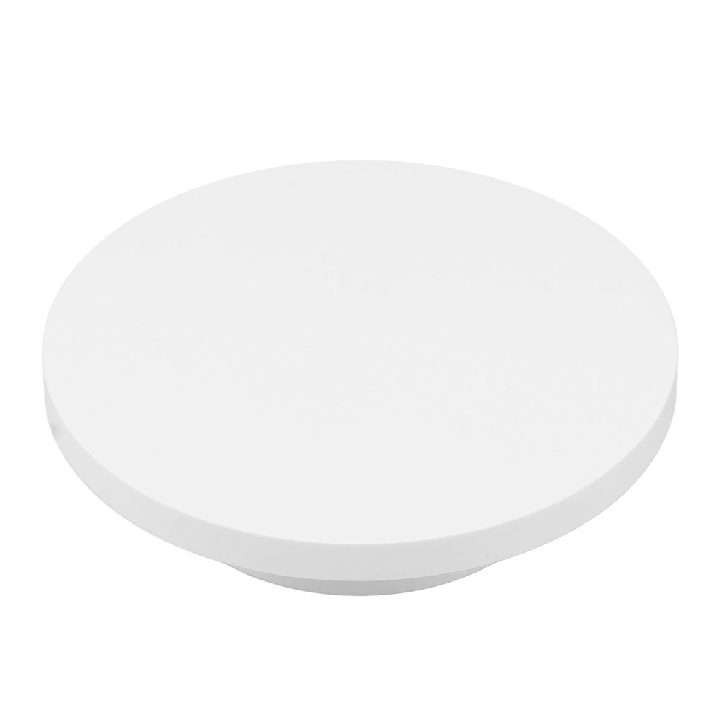 Rotating Display Stand White Plug in Remote Control Load Bearing 3kg Automatic Rotating Stand for