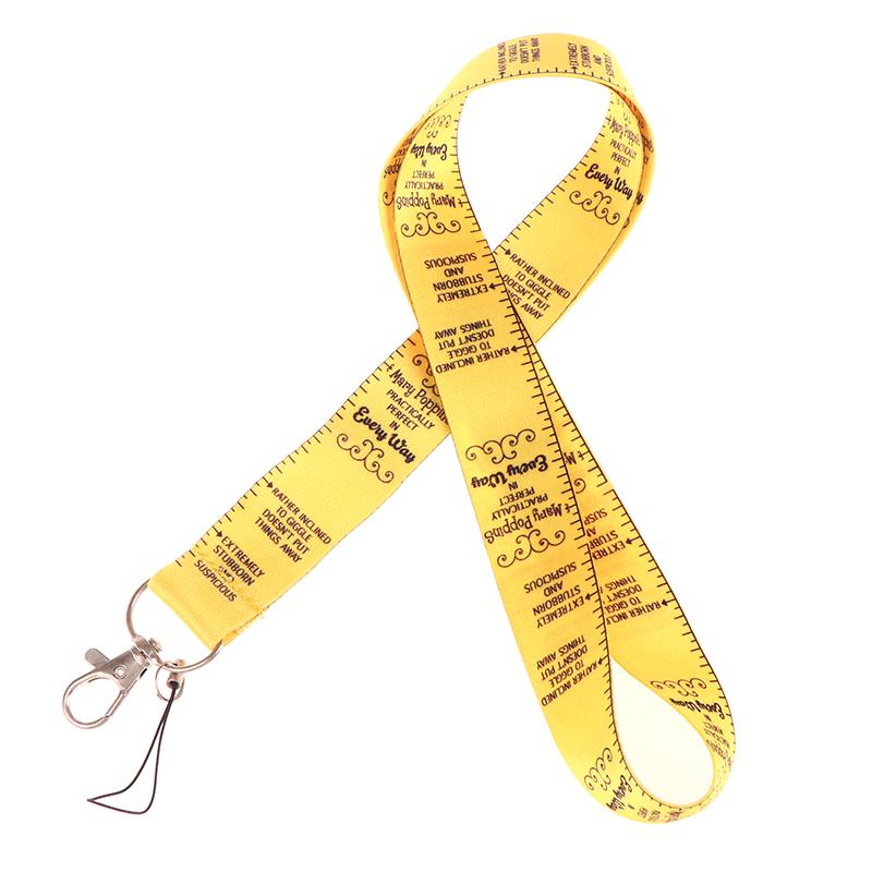 Mary Poppins Phone Lanyard Phone Strap Non-slip Anti-fall Lanyard Key Holder USB Adjustable Neck Lanyards