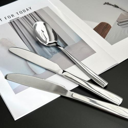 Hive Mind Cutlery Assortment Set (6-Piece Set) - Spoons, Forks, and 4-Piece Sets (2-Piece Set) - Curry, Salad, and Soup Spoons, Dishwasher Safe