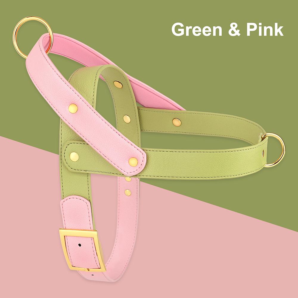 Leather No Pull Dog Harness Small Medium Large Dog Harness Soft Padded Pet Pitbull Vest Durable Adjustable for Dogs Pug Pitbull