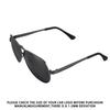 Tuhgj1 New 2025 Car Logo Sunglasses Driving Glasses Polarized Sun Protection for Mercedes Benz W177 CLS GLA GLC GLC GLK GLS SLK W204 W2