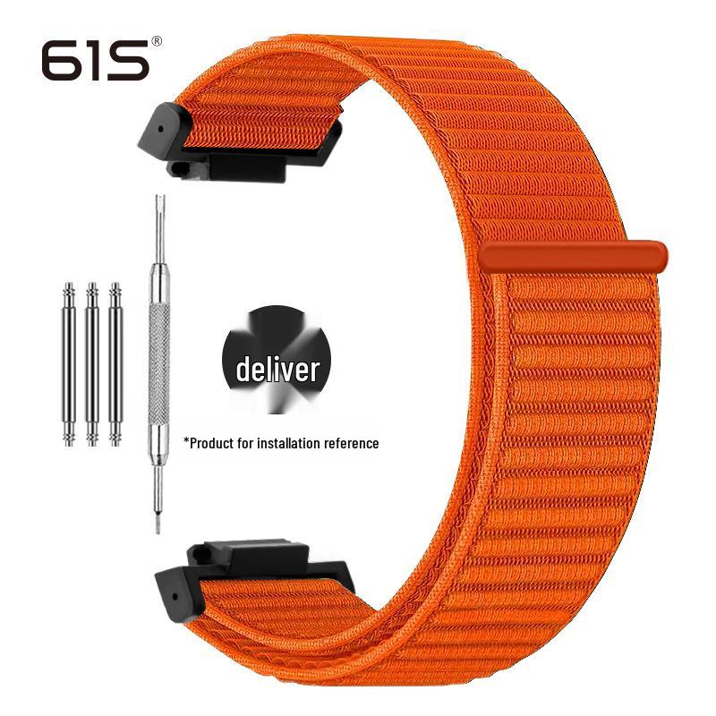 Breathable Woven Watch Band for Casio DW5600, GA2100, GA900 Men's Sports Models.