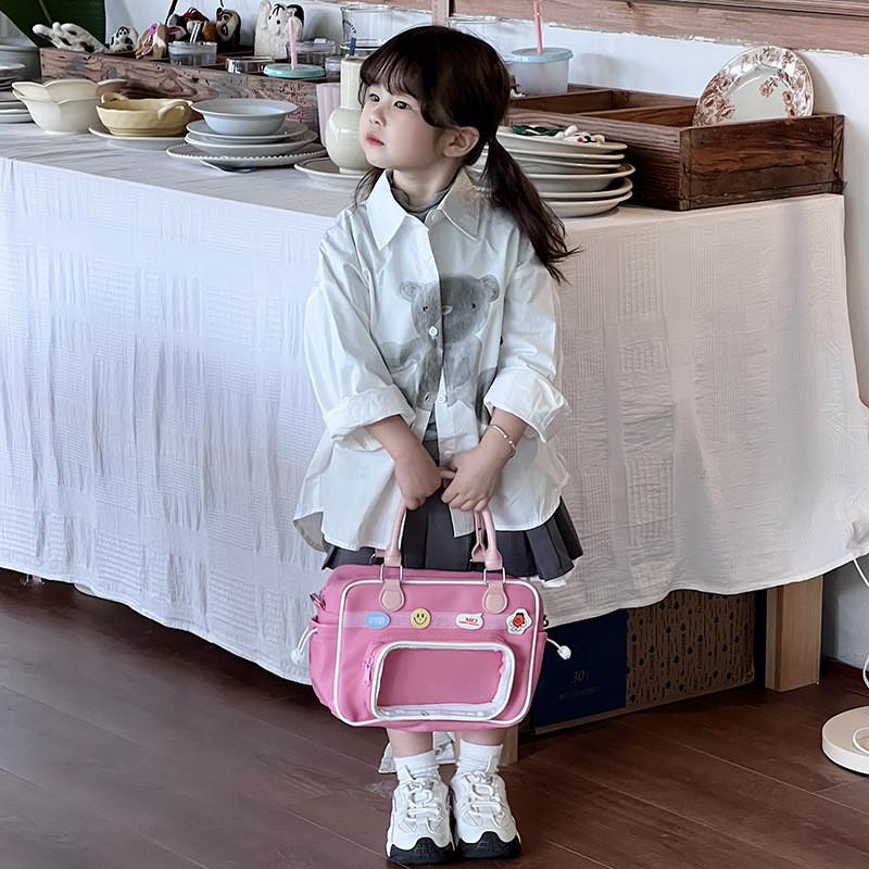 Adorable Japanese Soft And Cute Cartoon Shoulder Bag For Boys And Girls In Fun Colors