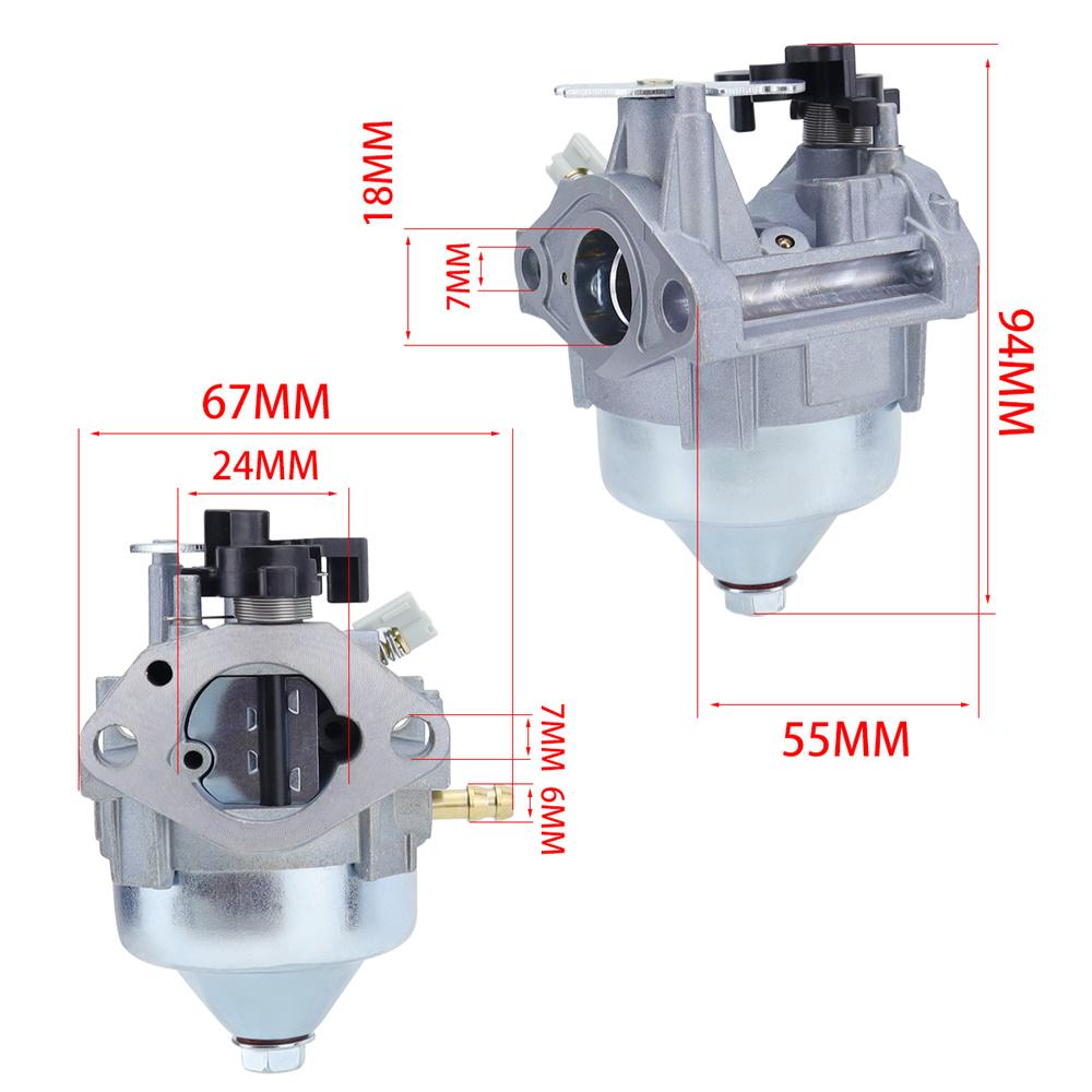 Carburetor w/ Air Filter & Gasket For Honda GCV170LA HRN216 HRX217 16100-Z9L-811
