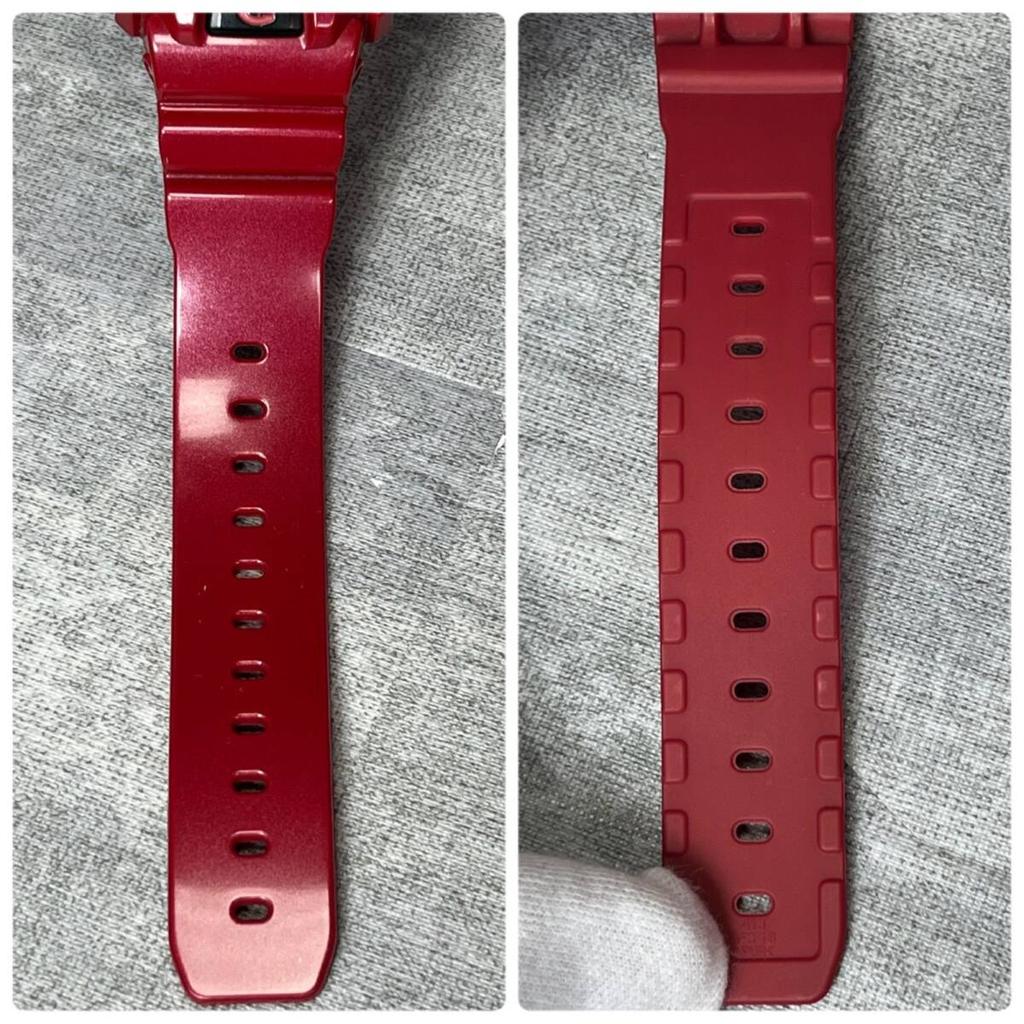 CASIO Red Digital Watch Y2K Street G-SHOCK DW-6900MF-4 Men's