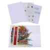 57*44cm DIY Handmade Counted Cross Stitch Needlework Set Embroidery Kit Christmas Scenery Home Decoration 14CT