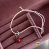 Christmas Apple Pendant Charm Bracelet Adjustable Bracelet For Women Girl  Year Party Jewelry Gift
