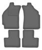Veloursgraphit-Autofußmatten für: Daewoo Matiz Schrägheck (1997-2007)