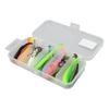 7cm Fishing Lure Silicone Soft Two Color T Tail Fishing Bait Set Fishing Accessories Set for Saltwater Fishing