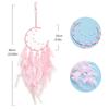 Handmade Feather Moon Dream Catcher Home Wall Car Pendant Decoration