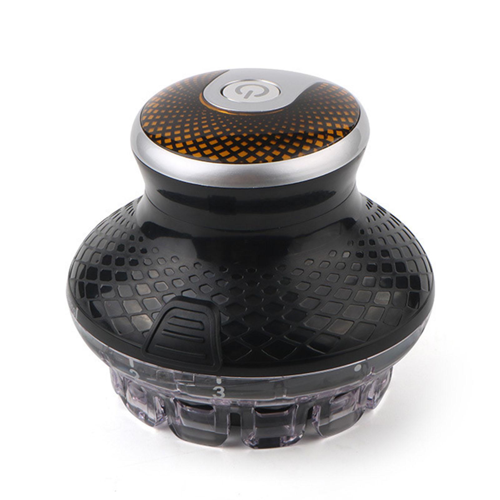 

Электрическая машинка для стрижки волос USB-перезаряжаемая 3-ступенчатая светодиодная машинка для стрижки волос с 2 направляющими гребнями