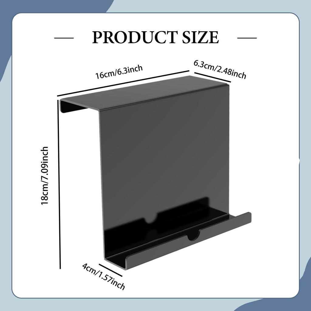 Compact Treadmill Book Holder Acrylic Reading Rack Stable Tablet Stand for Electric Treadmill Accessories