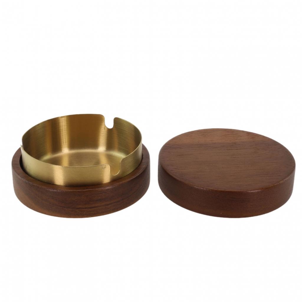 Spacious Wooden Tray with Detachable Stainless Steel Liner