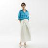 Wednesday Delight Wd_Stripe Wrap Midi Skirt_2Color
