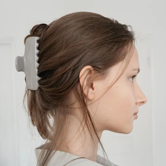 Claw Clip_Taupe