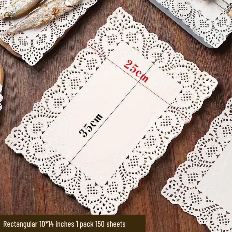 Qiwei Food Grade Absorbent Lace Paper Mats