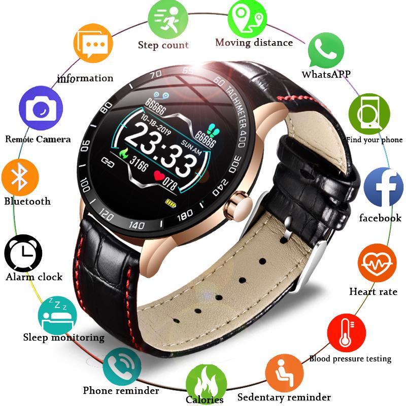 Buy LIGE New Smart Watch Men Fitness Smart Watch IP67 Heart Rate Blood