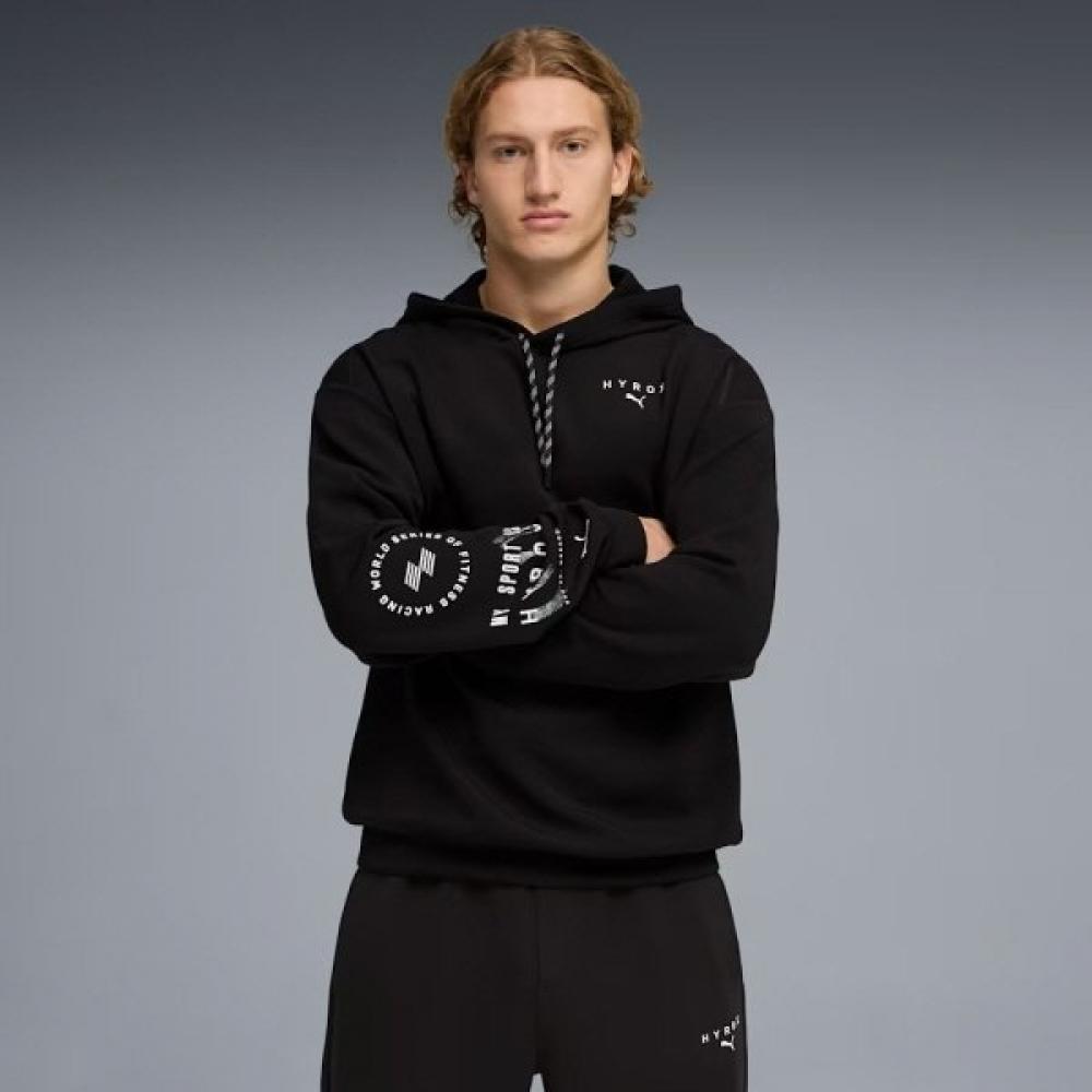 

PuMa Men S cloudSpun Hoodie T ShirT M 01 Black/M(100