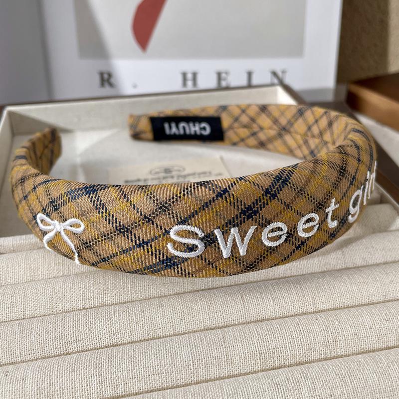 

Korean Style Baby Girl s Milk Coffee Headband & Hair Clip Set