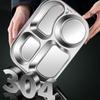 Stainless Steel Insulated Lunch Box Leak-Proof Large Capacity Food Storage Box Sealed Compartment Food Container Office Worker