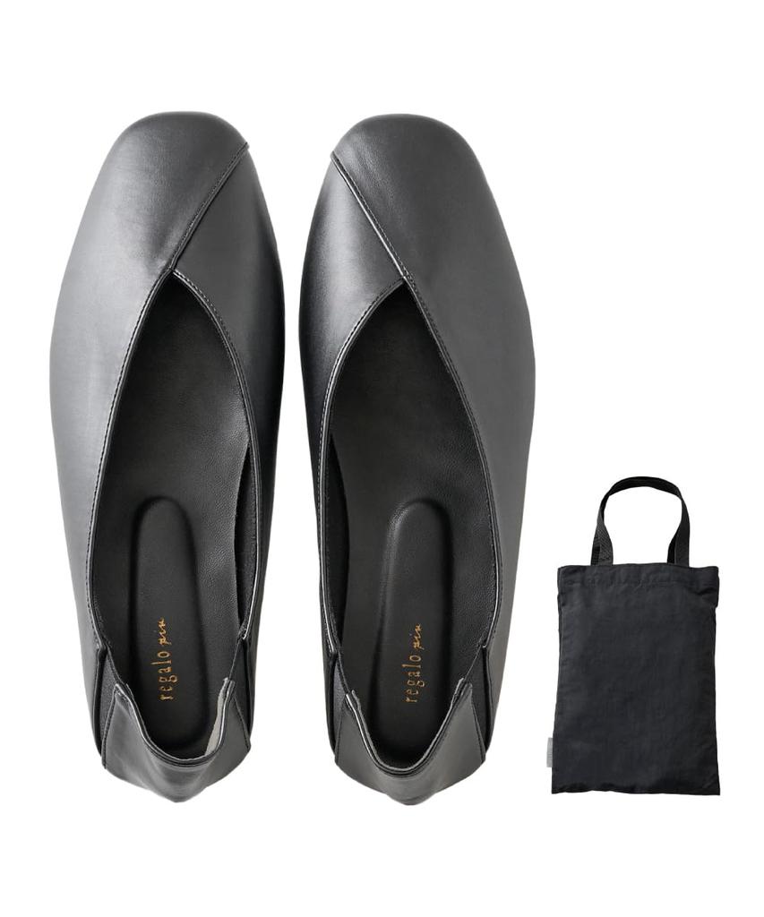 Regalo Portable Simple with Storage Perfect for Entrance School Open and Use Japanese Shoe and Weight Women's Slippers, Non-Fold, Stylish, Pumps,