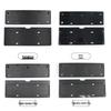 Compatible with 2023 Nio EC6 License Plate Frame Set - Front & Rear Holder, Exterior Accessory for New Traffic Regulations.