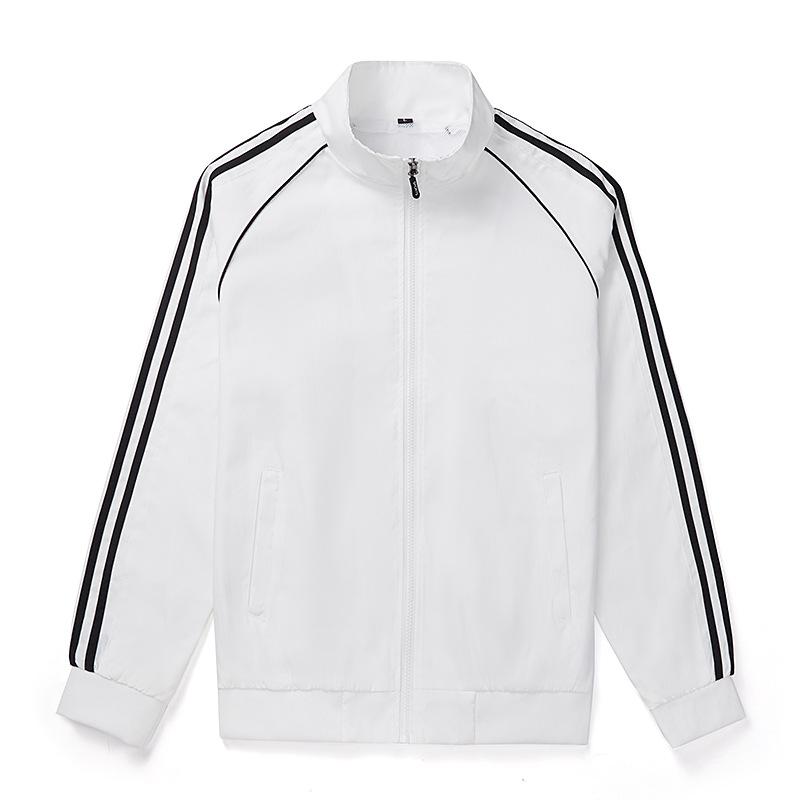 Men's Sports Jacket Spring and Autumn Thin Windbreaker Leisure Collar Coat