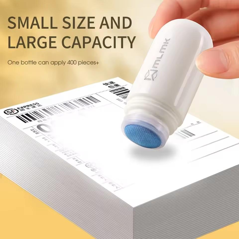 Thermal Paper Correction Fluid with Unboxing Knife Portable Durable Thermal Paper Data Identity Protection Fluid Eraser 20ml