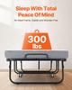 Rollaway Bed Folding Bed with 4 Inches Foam Mattress for Adults & Guest
