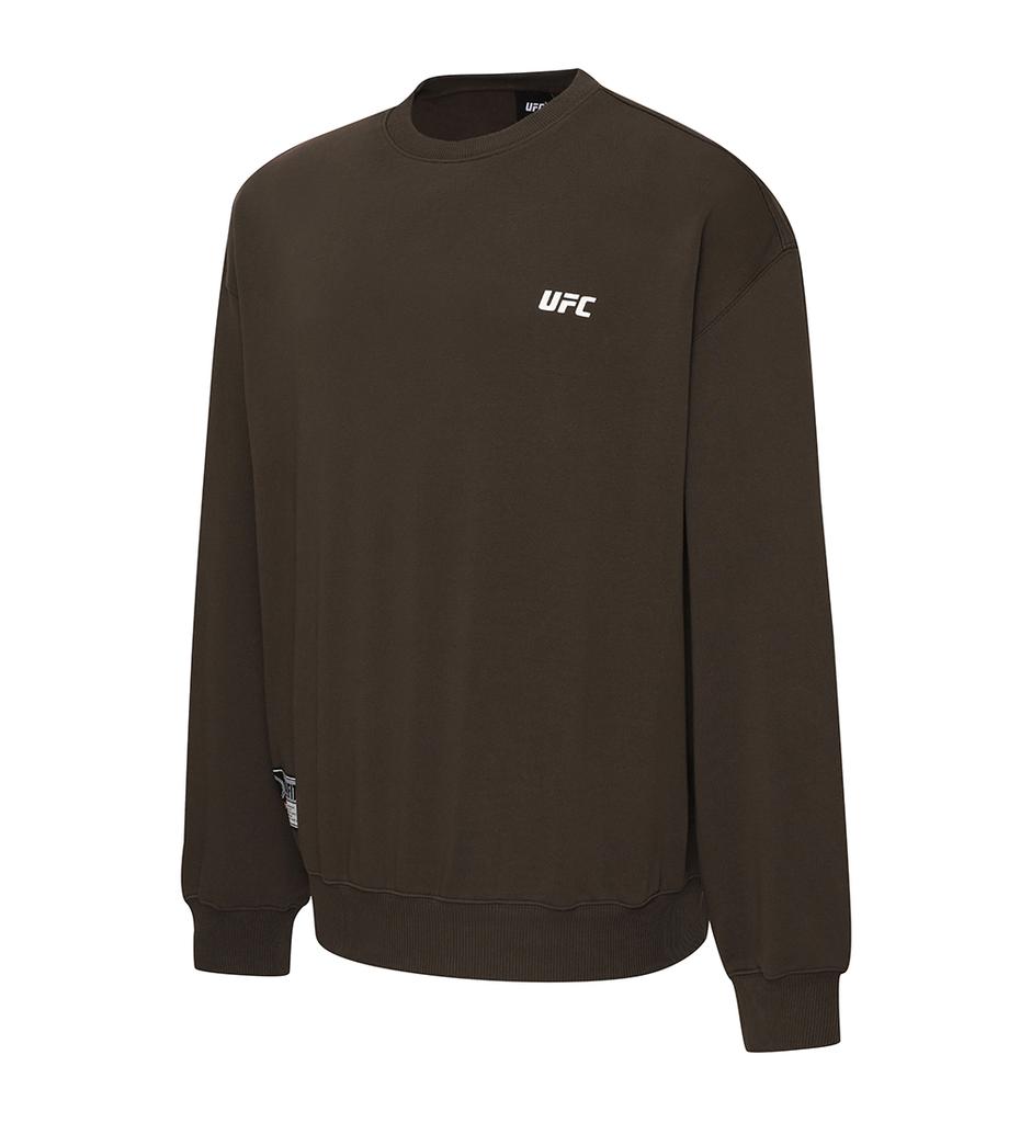 UFC SPORT Ufc Gothic Mega Fit Sweatshirt Brown U2Swx1104Br