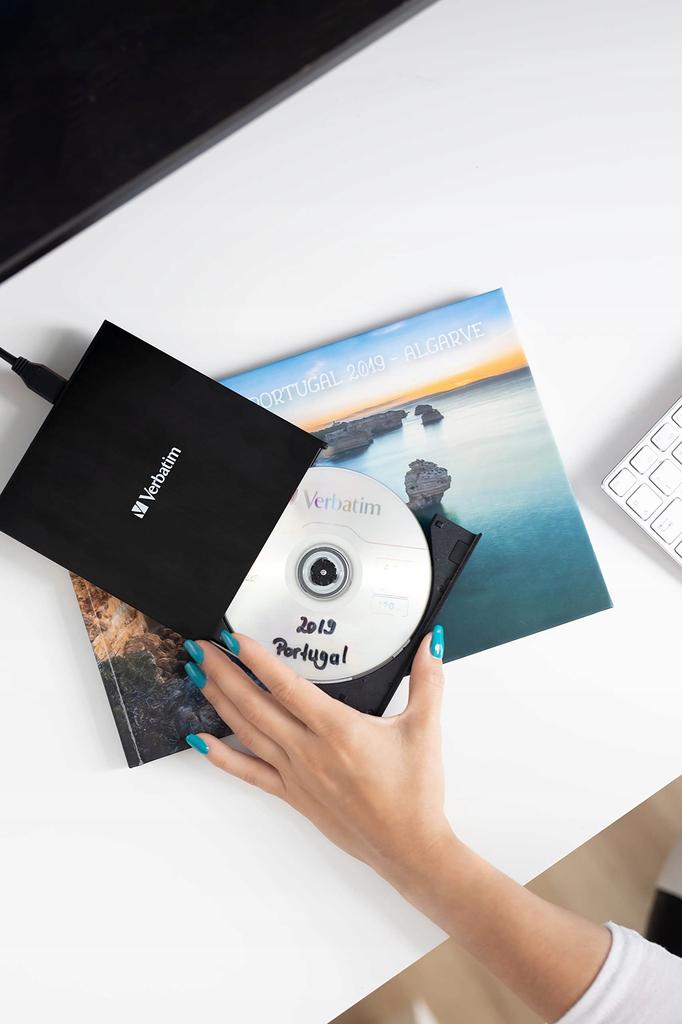 Nagrywarka zewnętrzna Verbatim BLU-RAY X4 USB-C 3.1