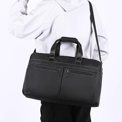 Herren Business Handgepäcktasche mit extra großem Fassungsvermögen für Reisen, Gepäckaufbewahrungstasche, kann für Ziehstange verwendet werden