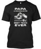Papa And Granddaughter Best Team - Ever T-Shirt Made In the USA Size S To 5XL