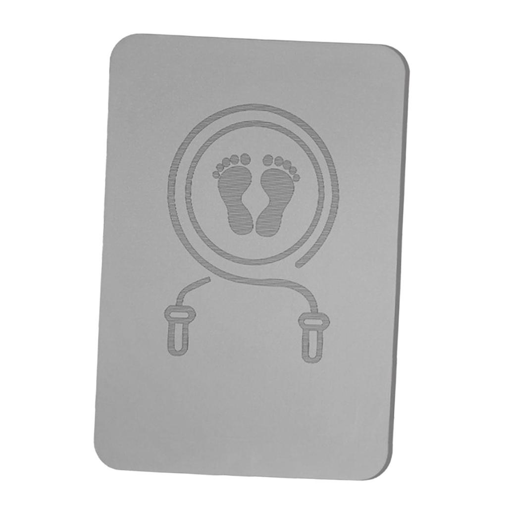 Exercise Mat for Skipping Rope, Indoor And Outdoor Mat, Training Pad with
