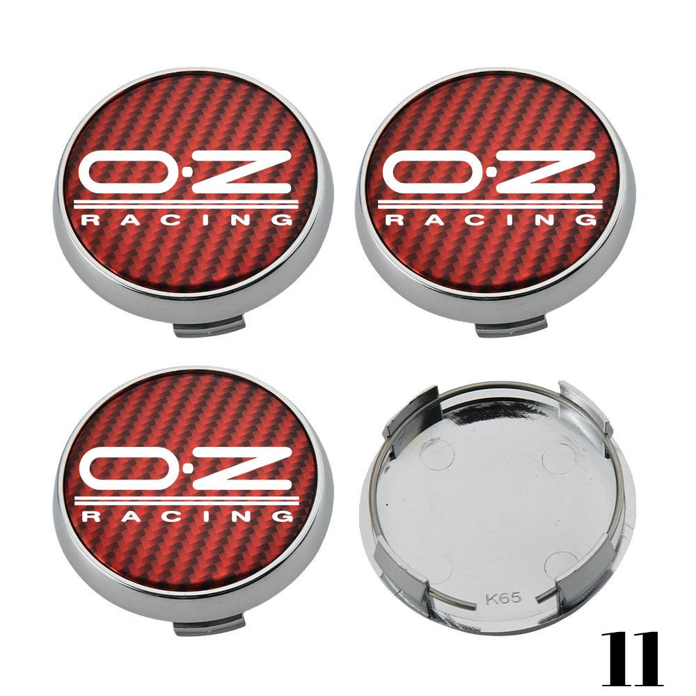 OZ Wheel Center Cap 65mm O.Z Racing Emblem Sport Rim Hubcap 66mm Wheel Cover Cap 68mm Car Styling Tire Accessories