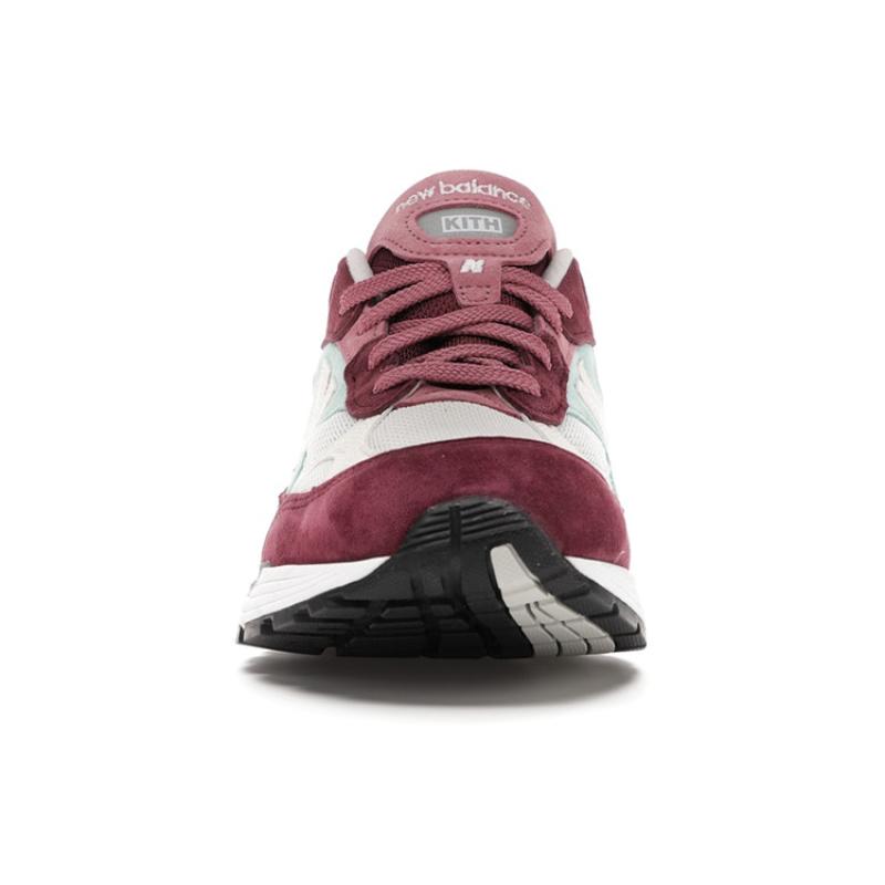 New Balance Kith X New Balance 992 Made In Usa 'Kithmas Collection Burgundy Reef' Sneakers M992KB