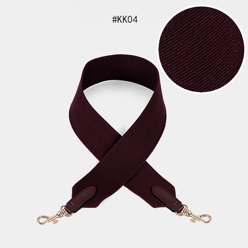 6cm Wide Cowhide Canvas Shoulder Strap for Versatile Crossbody Bucket Bags