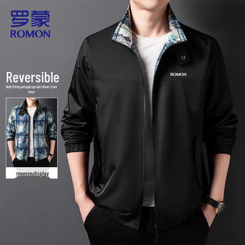 ROMON Men s Reversible Stand-Collar Jacket XL