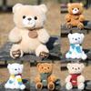 Bear Scarf Teddy Plush Toy Cartoon Stuffed Animal Dolls Kids Birthday Gifts