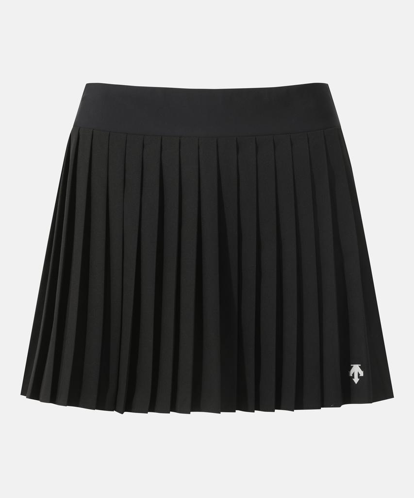DESCENTE Women'S 4-Inch Inner Leggings Skirt Black Sr222Psk41