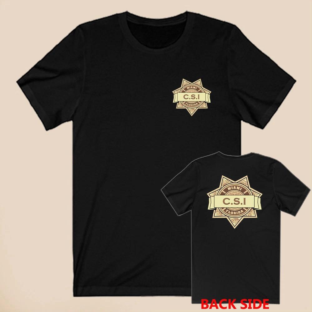 Men s and Women s T-shirts CSI Miami Crime Scene Investigator L