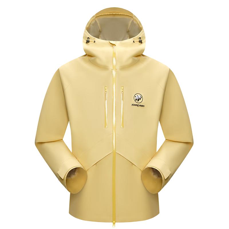 Panda Camel Unisex Waterproof Windbreaker Jacket