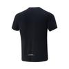 Li Ning Quick-Dry Round Neck Short Sleeve T-Shirt Unisex Tops Black AHSV057-1