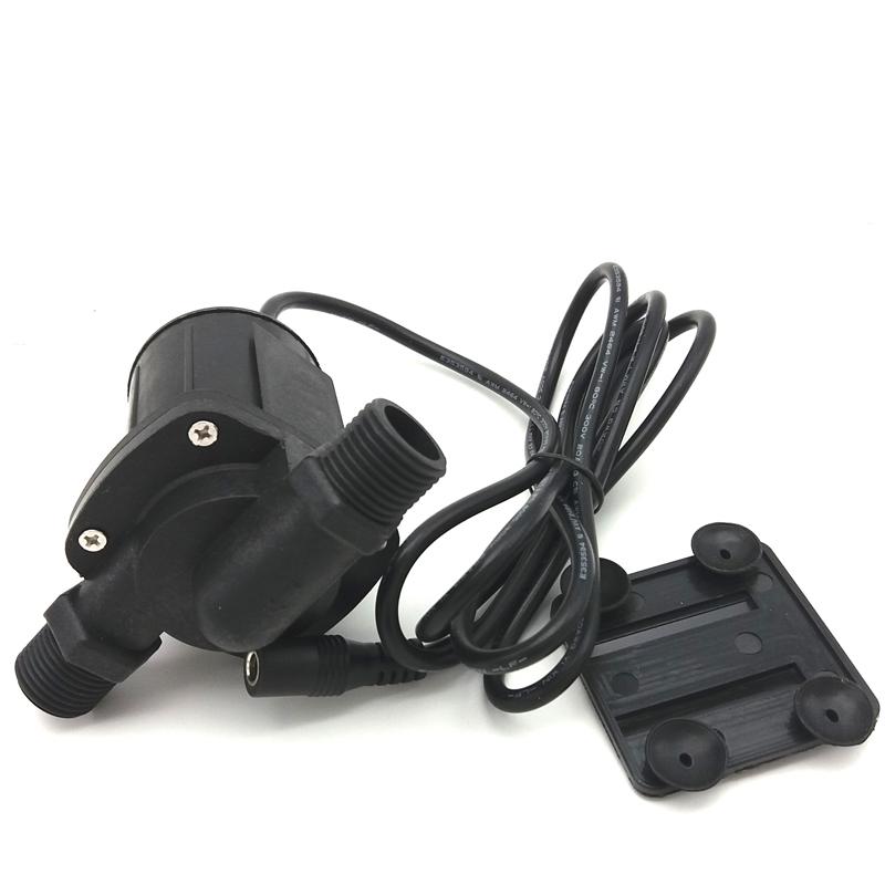 1000C DC 12/24V Large Flow Submersible Water Pump Swimming Pool Pump Solar Pump Hot Water Recirculating Pump 2000L/H 5 Meters