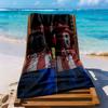 Atletico Madrid Beach Towel Super Soft Absorbent Comfortable Lightweight Perfect For Traveling Yoga Camping And Swimming
