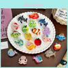 Cute Mini Hair Clips For Women Featuring Ocean Animal Designs In Vibrant Colors