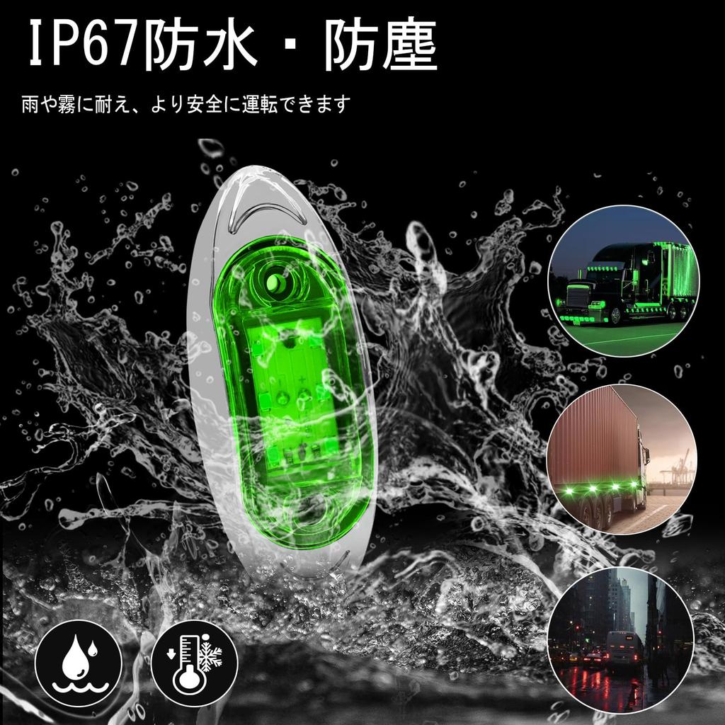 LED Truck Marker for Cars, Waterproof and Dustproof Design, Compatible